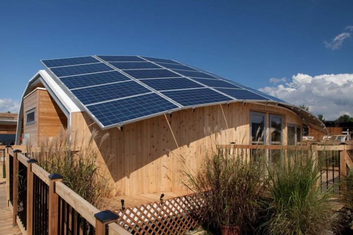 Дом, работающий на солнечной энергии